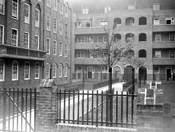 Flats at Wapping, London. 1933