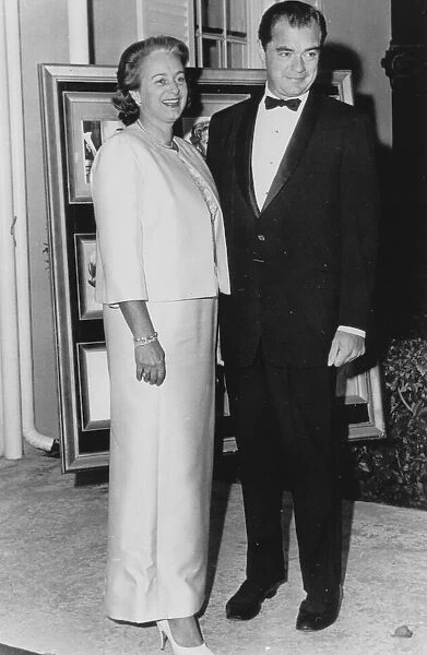 Florida socialite Nancy Deere Wakeman and her husband William T Wakeman prominent businessmen