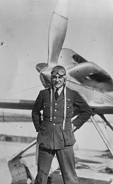Flying Officer Schofield. September 1929