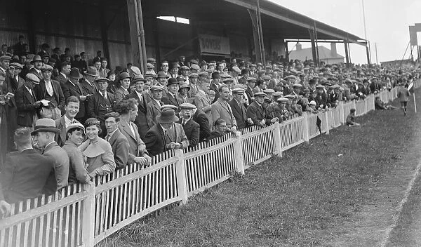 Football crowd, Dartford. 1935