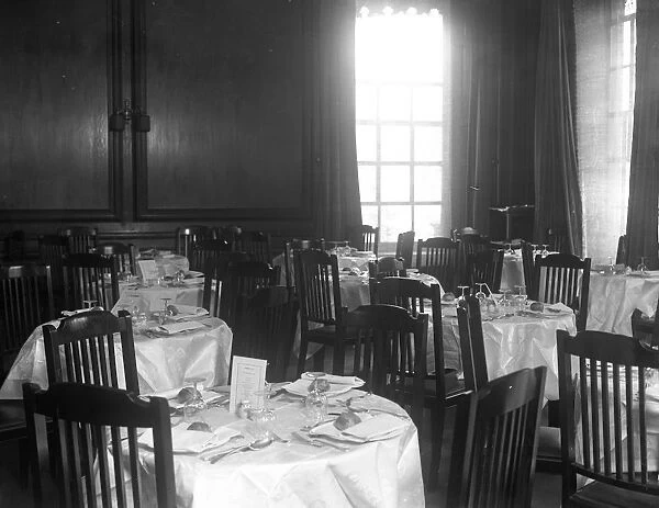 The Forum Club, 6 Grosvenor Place, London. The dining room