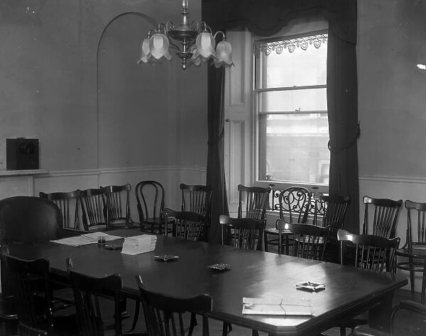 The Forum Club, 6 Grosvenor Place, London. The board room