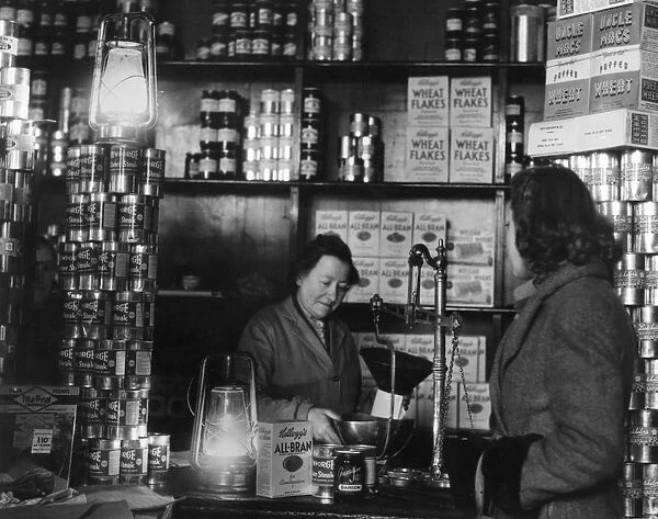 Fuel crisis of 1947: London offices and shops, when the lights went off as a result