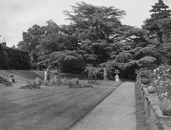 In the gardens at Oakhill. 1928