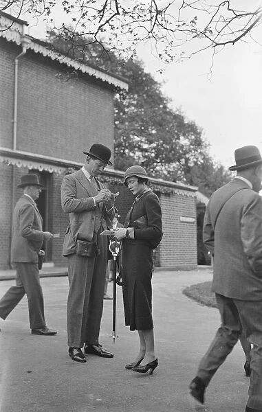 At Gatwick Hon Rs and Mrs Watson 12 May 1933