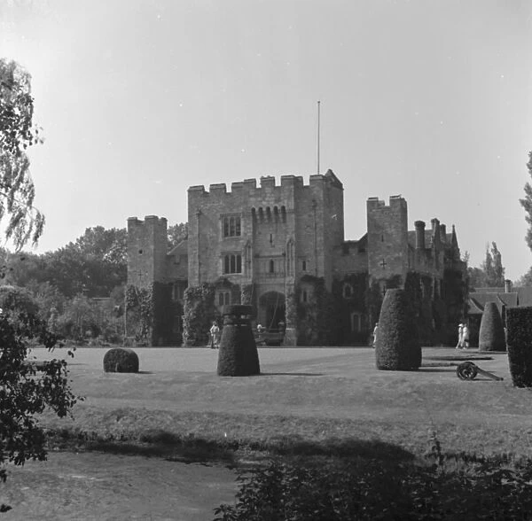 A general view of Hever Castle. 1938