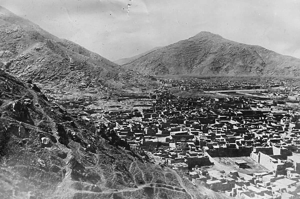 General view of Kabul in Afghanistan. October 1929