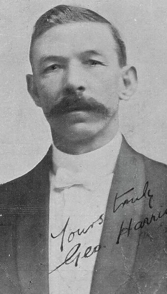 George Harris ( Boxing MC ). 20 February 1923