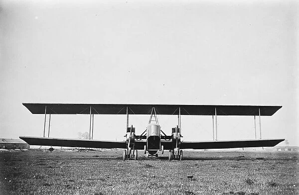 Giant Farman aeroplane. The type which crashed at East malling near Maidstone 28