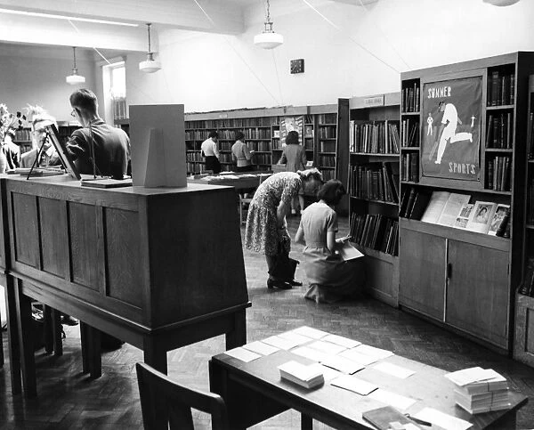 Gillingham Library in Kent 4th July 1949