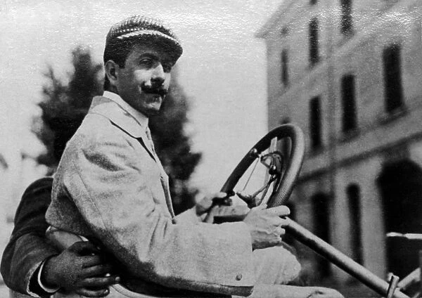 Giuseppe Raggio : born 1878 Italian Motor car racing driver
