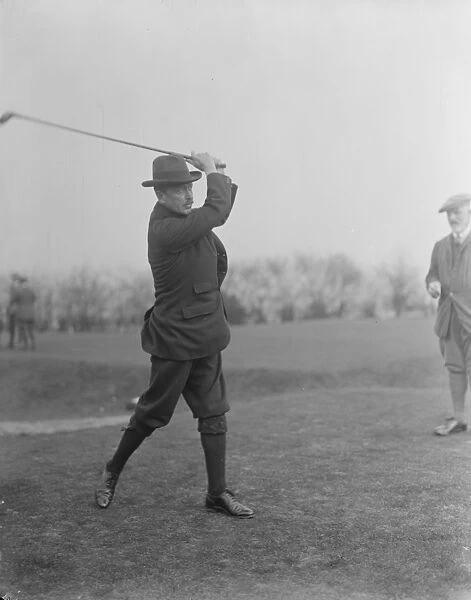 Golf at Northwood House of Commons versus Sandy Lodge CLub Sir L Worthington Evans