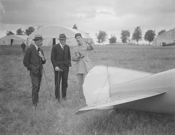 The Gordon Bennett Air Race at Etampes, Near Paris Colonel Piccio of the Italian Flying Corps