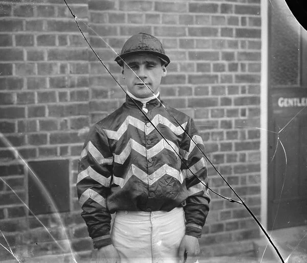 Gordon Richards. Jockey. 1925
