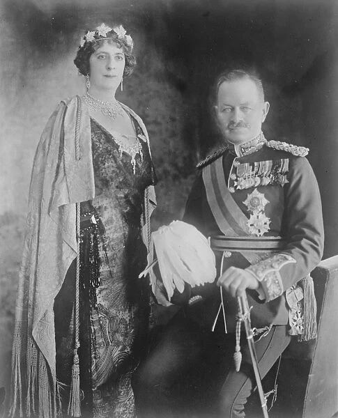 The Governor General of Canada and His Wife A new photograph which reached London today