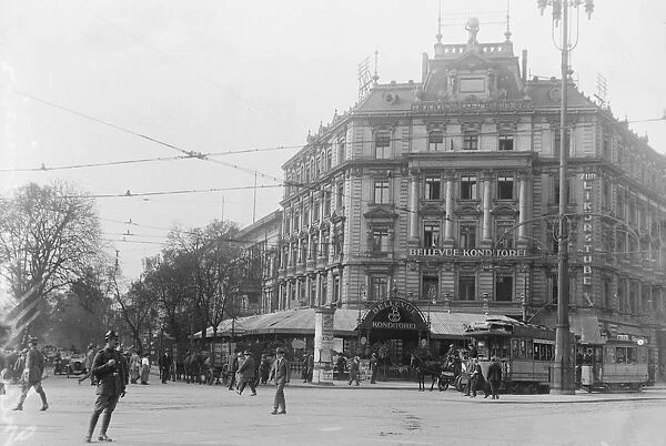 The Grand Hotel Bellevue Headquarters of the Inter Allied Commission 1922