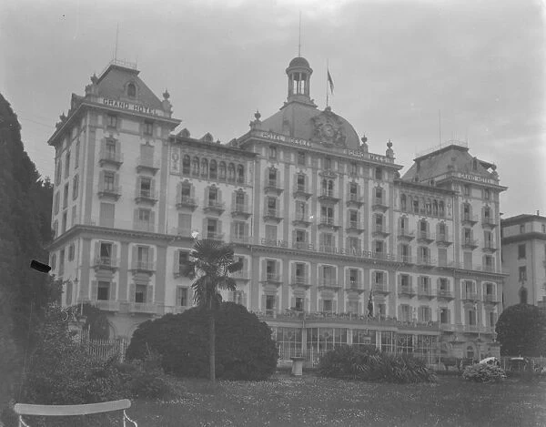 Grand Hotel des Isles Borromees Italy. 1921