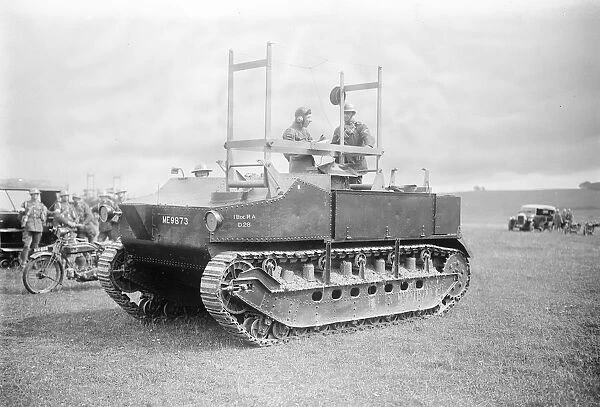 Great mechanical army on Salisbury Plain. 19 August 1927