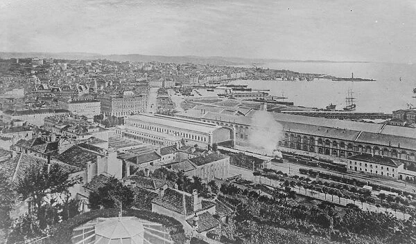 Great Reprisal Fire in Italy The Italian naval dockyard of San Marco at Trieste