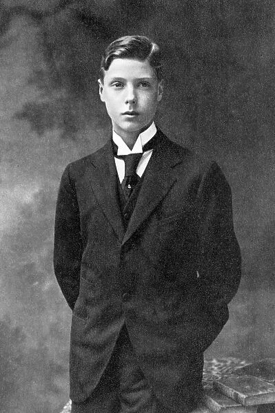H. R. H. The Prince of Wales (later King Edward VIII) Portrait by Nadar - 1912