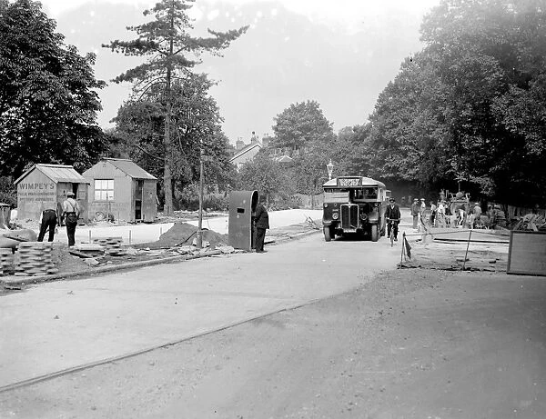 Halfway Street in Sidcup, Kent. 1934