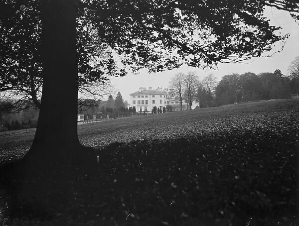 High Elms mansion on the green belt near Bromley, Kent. 1938