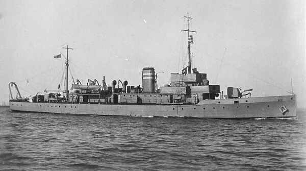 HMS Badminton was a Hunt class minesweeper of the Royal Navy from World War I. In the early 1920s