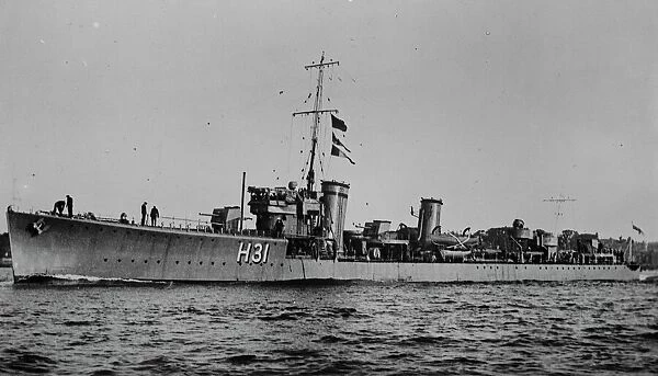 HMS Sterlings class destroyer. 26 January 1927