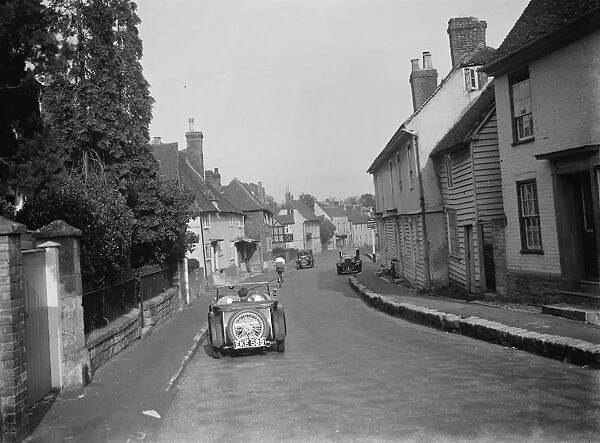 Hollingbourne village, high street Kent. 1937
