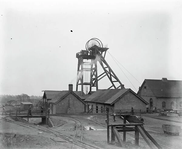 Holly Bank Colliery Essington Staffordshire December 1920