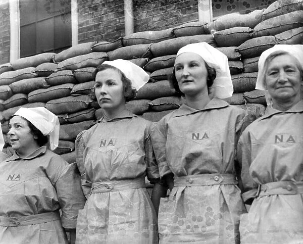 Home Front 1940 Nursing auxillaries at a Kent hospital