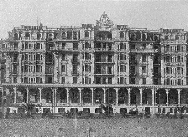 The Hotel of 400 Rooms For British Genoa Party The Hotel Miramare a palatial hotel