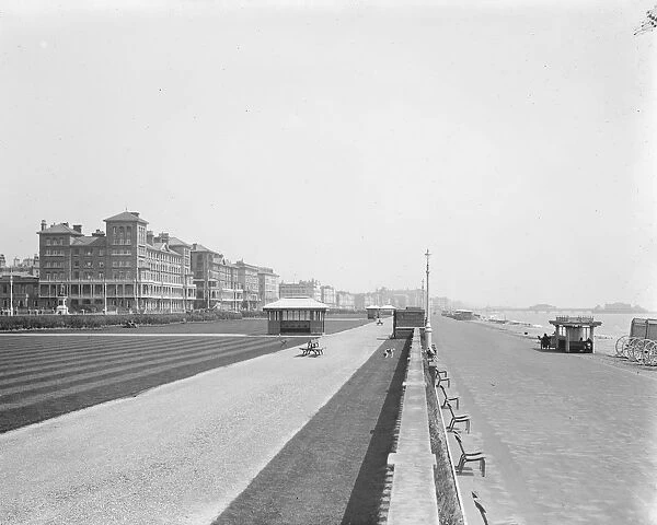 Hove - the lawns. 1925