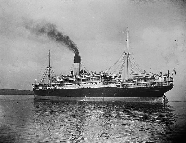 The ill fated steamship, SS Vestris. 15 November 1928