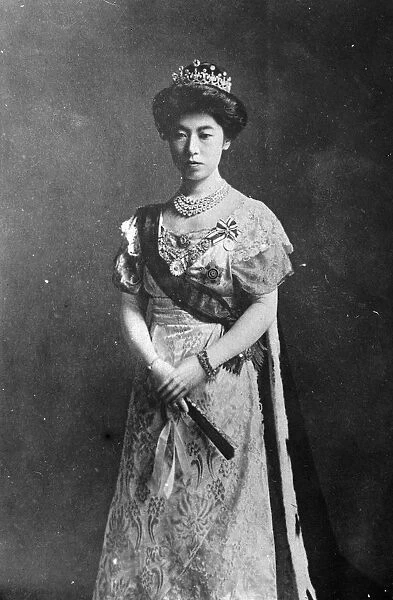 Serious illness and death of the Emperor of Japan. The Dowager Empress of Japan