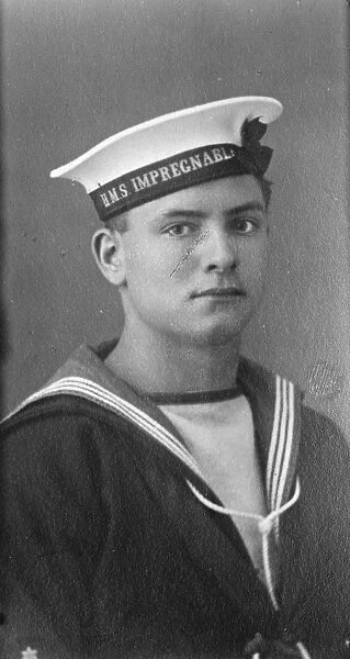 Instructor Boy William James Frank Collings, the senior boy of the Impregnable Training