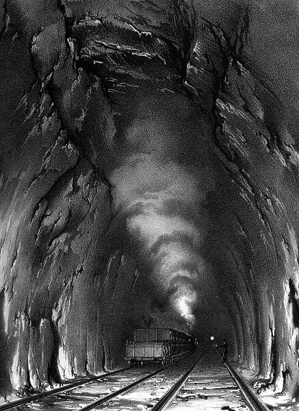 Interior of Box Tunnel
