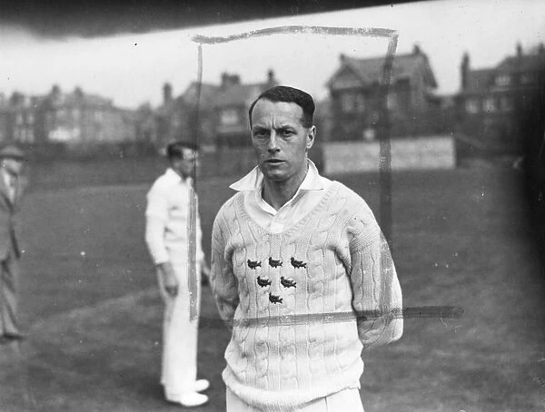 J. Cornford Sussex Cricketer Undated