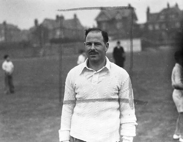 J. Oakes Sussex Cricketer Undated