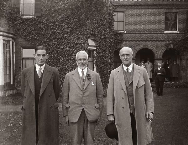 J A Williams, W T Colyer and Sir W Smithers. 1935