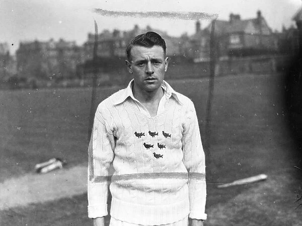 J. Wood Sussex Cricketer Undated