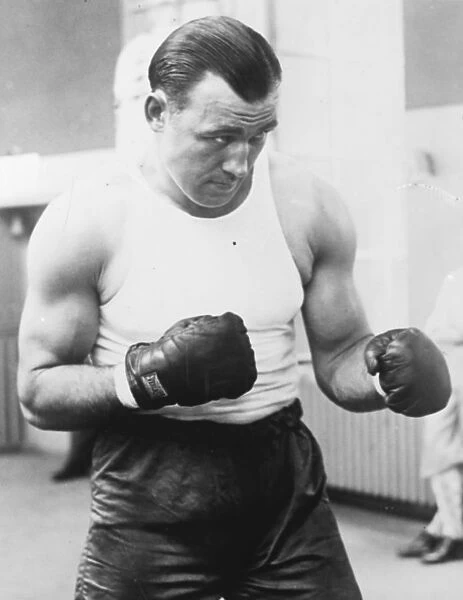 Jack Sharkey, boxer 11 January 1928