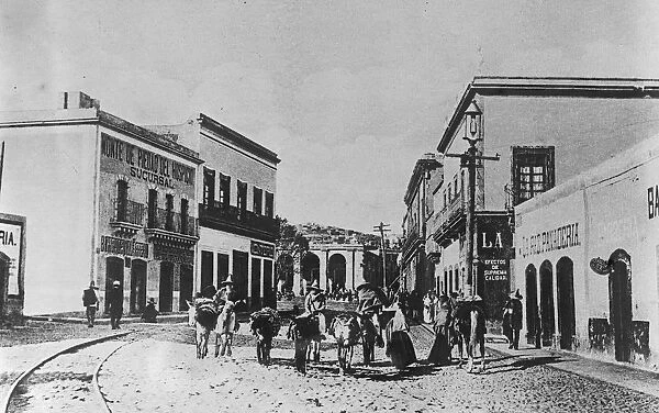 Jalapa The Mexican town which suffered badly from the Earthquake 6 January 1920