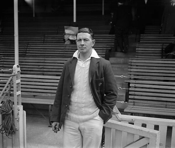 John Bell Glamorgan batsman. May 1928