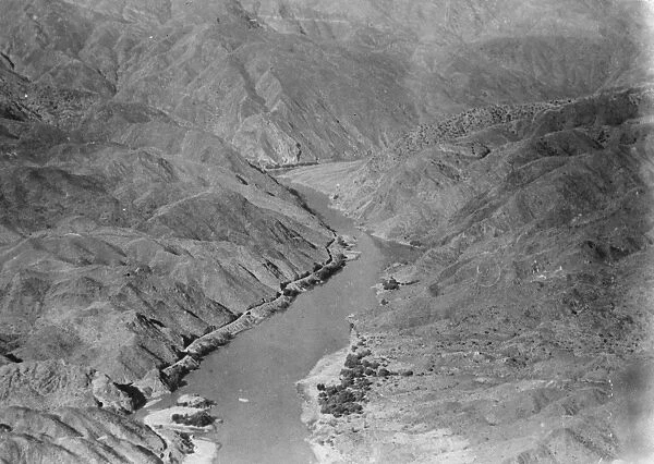 Kabul river gorge. 2 January 1929