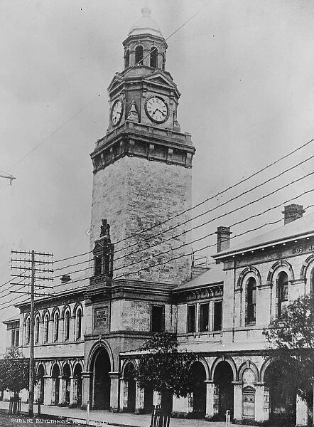 Kalgoorie, Western Australia The public buildings April 1920