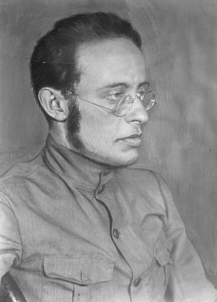 Karl Radek, latest portrait from Moscow. 4 December 1924