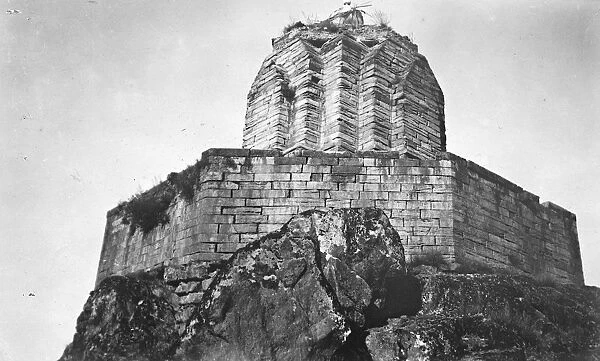 Kashmir, India The ancient Hindu temple which crowns the Takht - i - Suliman Hill