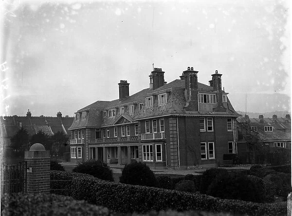 Kemp Town, Brighton, Sussex. The John Howard convalescent home 2nd March 1931