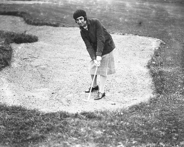 Kensington Golf Club Miss Diana Esmond 15th October 1926